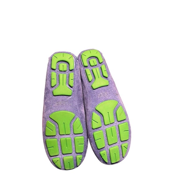 UGG Australia 1003739 Meena Driving Moccasins Blue Slip On Shoes Women's 6 - Picture 8 of 11